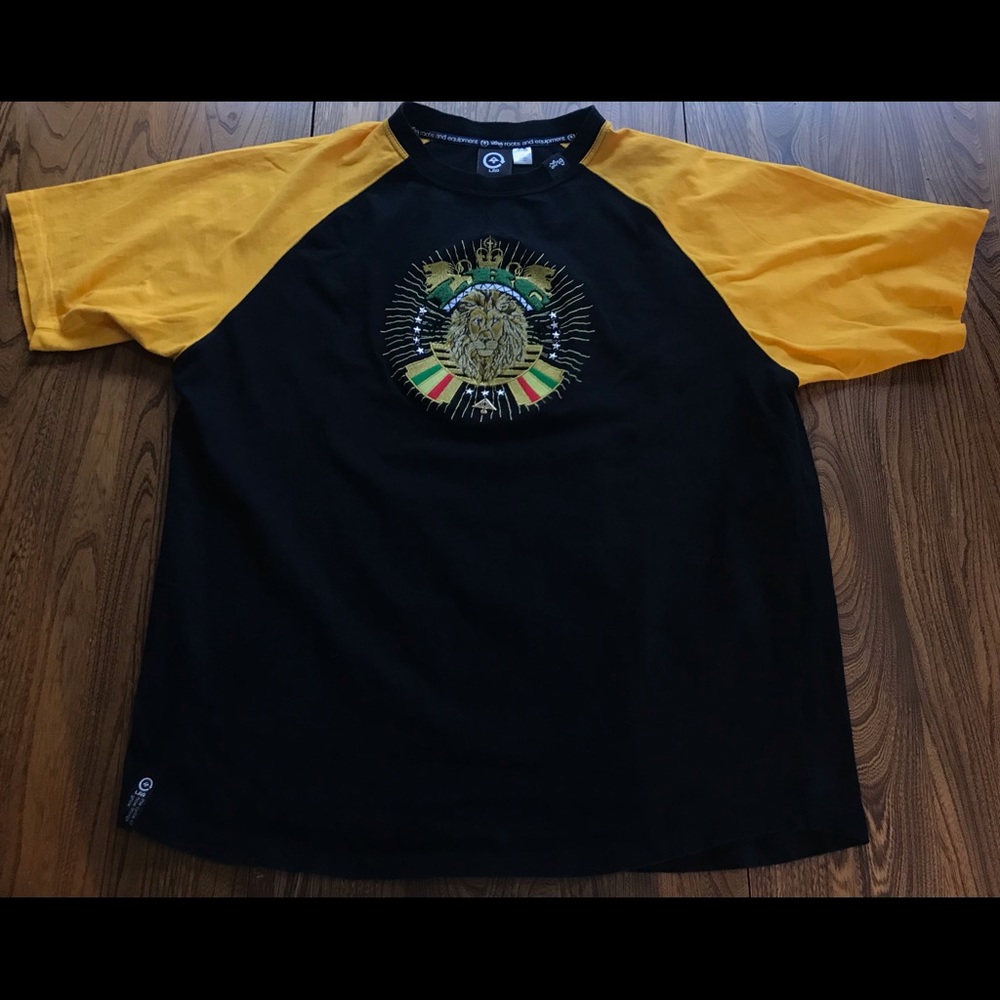 LRG Lifted Research Group Lion X Large Shirt